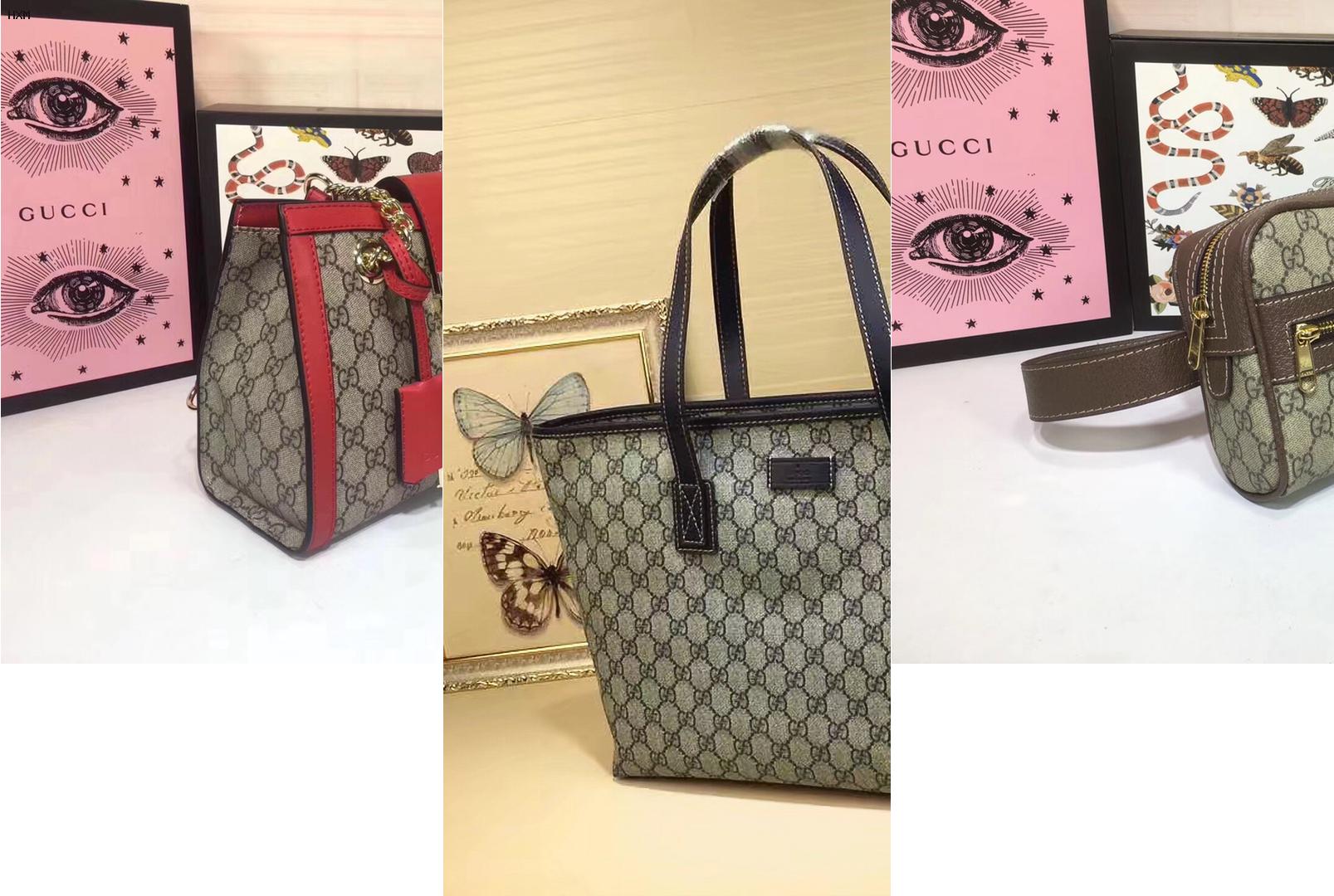 borsa gucci con uccelli