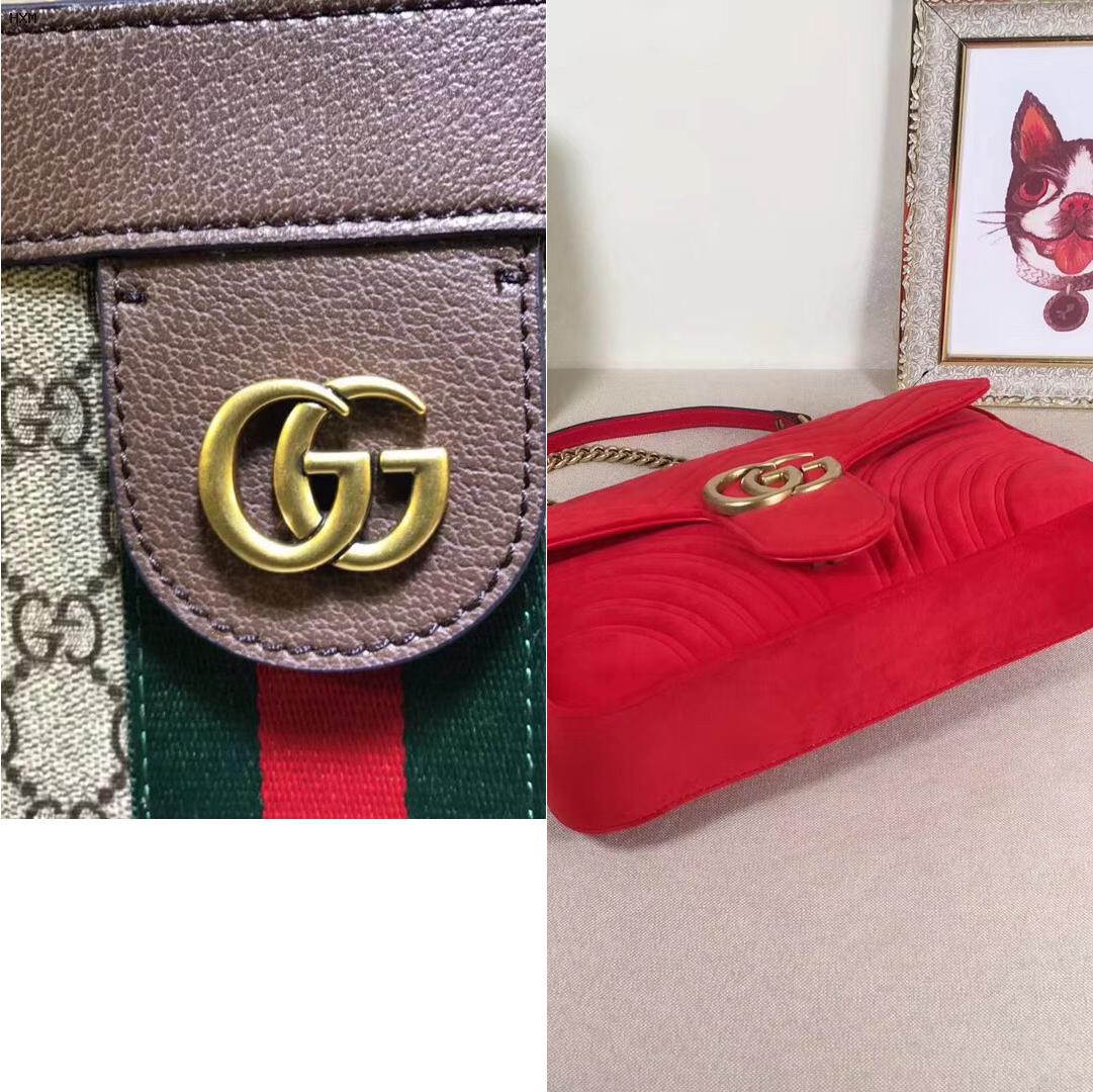 borsa gucci manici bamboo